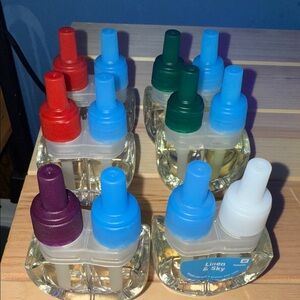 SIX (6) FEBREZE Assorted Scented Oil Refills - 4 SCENTS